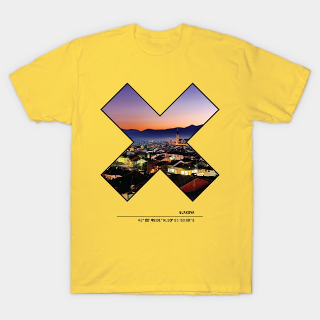 Gjakova City T-Shirt by HustlemePite